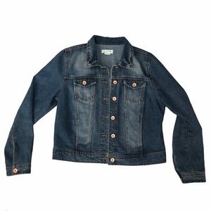 Distressed Denim Jacket